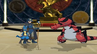 ADD004 MUGEN Lucario Me Vs Krookodile [upl. by Olfe]