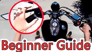 How To Ride A Motorcycle  Must See Everything You Need To Know [upl. by Siloam]