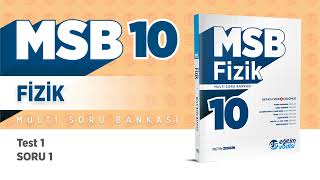 10 Sınıf Fizik Multi Soru Bankası 01 Ünite Test 01 Soru Çözümleri [upl. by Emelen]