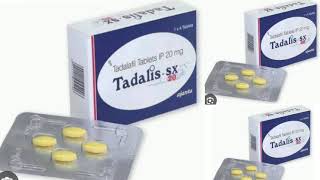 Tadalis sx 20 Tablets Tadalafil Tablets IP 20 mg [upl. by Socher]