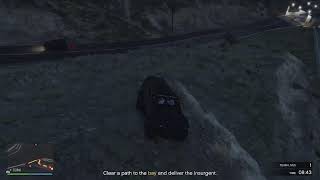 GTA V PS4 Humane Labs Raid  Deliver EMP Part 1 of 2 [upl. by Eirahs]