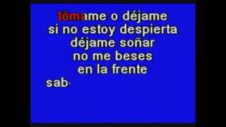 MOCEDADES  TOMAME O DEJAME KARAOKE [upl. by Namie711]