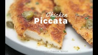 Chicken piccata with parmesan amp capers [upl. by Aikam]