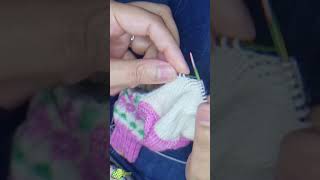 Just Knitting A Sock sockknitting knitting [upl. by Notnerb]