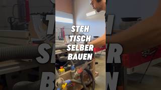 Stehtisch selber bauen Das ganze Video jetzt auf unserem Kanal 👍 [upl. by Eneja]