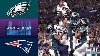 Eagles vs Patriots  Super Bowl LII Game Highlights [upl. by Anayi820]