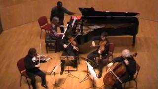 Quintette de Chostakovitch op57 Jasmina Kulaglich piano Quatuor Elysée [upl. by Rendrag192]