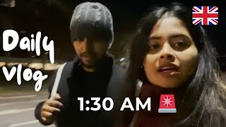 রাত 130 Fire Alarm 🚨 বেজে উঠলো সাংঘাতিক কান্ড  Kolkata amp Uk Daily Vlog [upl. by Hsepid]