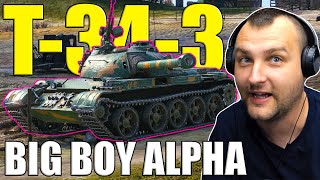 T343 Big Boy 390 Alpha Damage  World of Tanks [upl. by Ttocserp170]