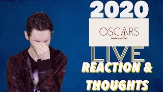 2020 Oscars Nominations LIVE Reaction and Thoughts [upl. by Pergrim]