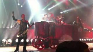 Rammstein Live São Paulo Via Funchal  Mein Teil 011210 HD [upl. by Herzen]