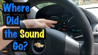 2007  2010 Loss of Blinker amp Chime Sounds  Front Speaker Replacement Chevy Cobalt amp Pontiac G5 [upl. by Reerg709]