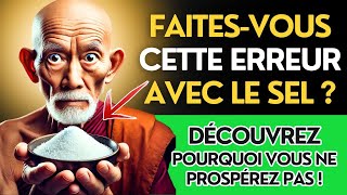 997  FONT CETTE ERREUR AVEC LE SEL – VOILÀ POURQUOI ILS NE PROSPÈRENT PAS   SAGESSE BOUDDHISTE [upl. by Tiebout745]