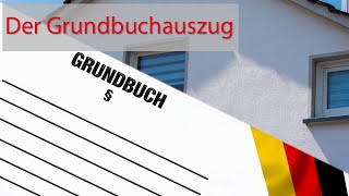 Grundbuchauszug  Erklärt von Manfred Schneider [upl. by Llerred608]