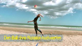 Beachvolleyball Quickies 9 Jump Float Aufschlag [upl. by Araec581]