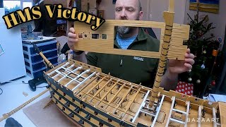 The Most Difficult Model Ship To Ever Build  Caldercraft 172 HMS VICTORY 05 [upl. by Melba]