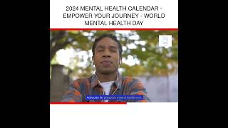 2024 Mental Health Calendar  Empower Your Journey  World Mental Health Day [upl. by Donnelly]