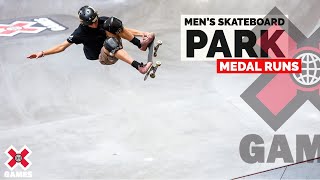 Men’s Skateboard Park MEDAL RUNS  X Games 2022 [upl. by Cort]