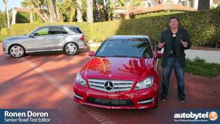 2012 MercedesBenz C250 Test Drive amp Luxury Car Review [upl. by Remas]