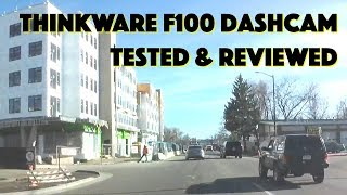 Thinkware F100 HD Dashcam  Tested amp Reviewed [upl. by Schaaff]