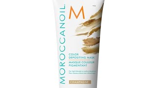 Moroccanoil Color Depositing Mask Review [upl. by Anafetse705]