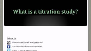 What is a titration study [upl. by Lauraine]