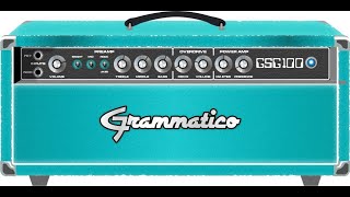 John Nathan Cordy demo of the Grammatico GSG100 in Yamaha Line6 Helix 36 [upl. by Mini]