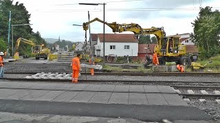 Erneuerung BÜ Hauptstraße in Emmerthal [upl. by Peterus]