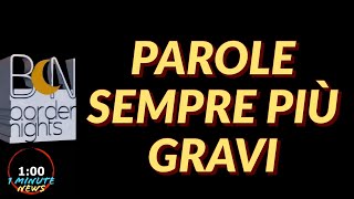 PAROLE SEMPRE PIU GRAVI  1 Minute News [upl. by Eenahc]