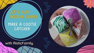 How to create a Cootie Catcher [upl. by Yrellih]