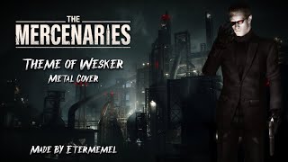 RE4 Theme of Wesker Metal cover [upl. by Nerrawed]