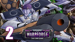 Eldar Grinding  Warhammer 40000 Warpforge [upl. by Aiekahs]