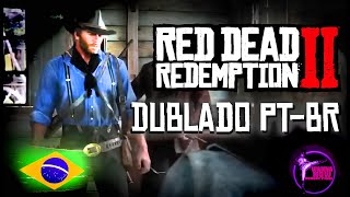 Red Dead Redemption 2  Dublado  Arthur Confronta Xerife [upl. by Mckeon]