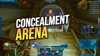 How to Play Concealment in Arena  Concealment Operative  Patch 75  SWTOR PVP Gameplay 2024 [upl. by Mueller]