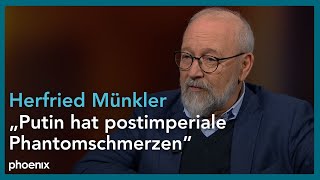 phoenix persönlich Politikwissenschaftler Herfried Münkler zu Gast bei Eva Lindenau  April 2024 [upl. by Hannahs187]