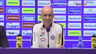 Pressekonferenz vor SV Mattersburg  Austria Wien [upl. by Centeno365]