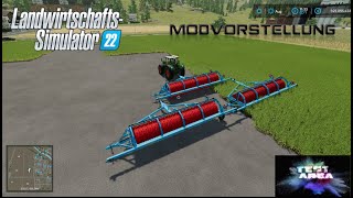 LS22 Modvorstellung  Ackerland und Grünlandnwalze Eigenbau von Thunder01 [upl. by Cleve472]