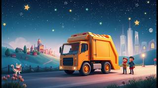 Garbage Truck Song for Kids  Truck Tunes for Toddlers [upl. by Airdnek323]