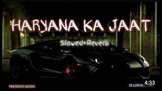 HARYANA KA JAAT SLOWEDREVERB SONG [upl. by Coy]