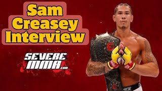 Sam Creasey talks Flyweight solidification amp embodying martial arts [upl. by Ahsinej953]