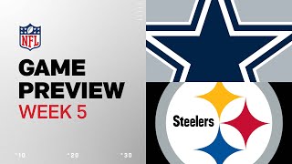 Dallas Cowboys vs Pittsburgh Steelers  2024 Week 5 Game Preview [upl. by Patten]