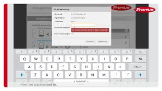 Verbinden van de Fronius omvormer met internet voor monitoring [upl. by Namdor]