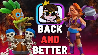 This Logbait Deck Just Got A HUGE BUFF  Clash Royale [upl. by Francesca]