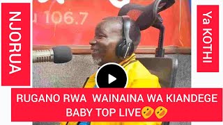 NJORUA YA KOTHI  WAINAINA WA KIANDEGE LIVE 😂 PURE VIBE [upl. by Past]