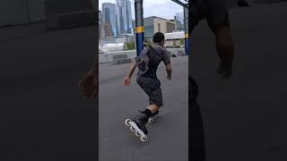 Sliding on Inlines Pier 76 Watch full video below 👇 [upl. by Preuss]