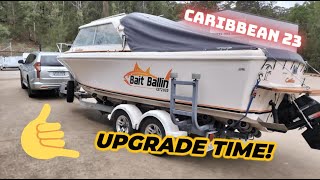 Bertram Caribbean 23 PROJECT BOAT getting PROFESSIONAL HELP to LEVEL UP [upl. by Picker]