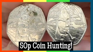 The Tale of 2 Paddington Bears 50p Coin Hunting [upl. by Guidotti152]