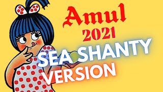 AMUL GIRL 2021 TRANSFORMATION  Sea Shanty Wellerman Version  Artma By Venky  Youtube Shorts [upl. by Mehta]