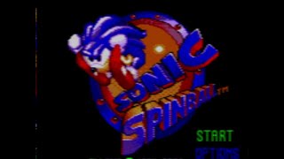 SEGA Game Gear Sonic Spinball [upl. by Eca]