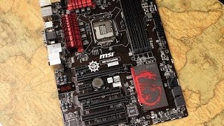 滿足中階遊戲玩家需要 MSI B85G43 GAMING 主機板 [upl. by Eniaral]